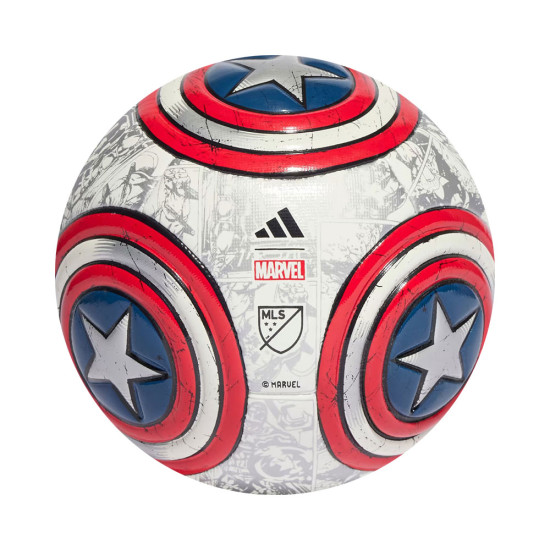 Adidas Μπάλα ποδοσφαίρου Marvel MLS Captain America Mini Ball